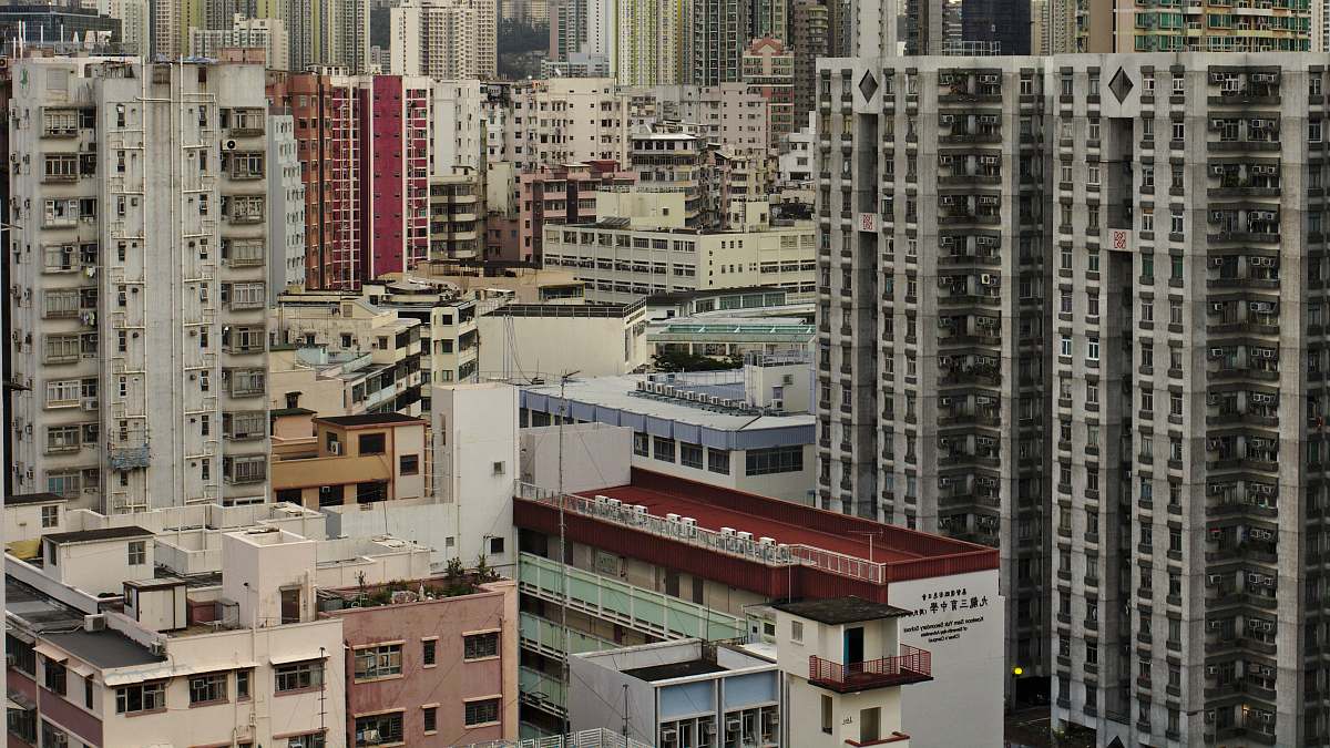 high rise city with high-rise buildings during day time town